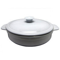 【アウトレット】テールエトワレ　ココット　浅型　24cm　ホワイト　986116　1個