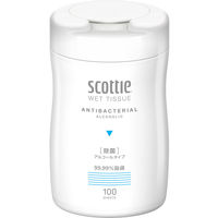 ウェットティッシュ 除菌 アルコール 本体 100枚入 スコッティ ウェットティシュー 日本製紙クレシア