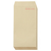 【アウトレット】コトブキ封筒（クラフト・センター貼り）　100枚　長3　235×120mm　70g/m2　1袋（100枚入）