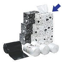 ゴミ袋　半透明45L（ロールタイプBOX）　アスクル オリジナル