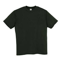 AITOZ（アイトス） ユニセックス 大きいサイズ Tシャツ ブラック XL AZ-MT180 1セット(10枚入)（直送品）