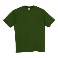AITOZ（アイトス） ユニセックス 大きいサイズ Tシャツ ダークグリーン 3L AZ-MT180 1セット(10枚入)（直送品）