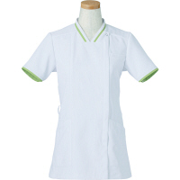 ヤギコーポレーション リゼルヴァ 医療白衣 半袖スクラブジャケット レディス R8642 ライム S 1枚（取寄品）
