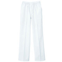 自重堂 男女兼用パンツ WH11486B ホワイト L 医療白衣 1枚（取寄品）