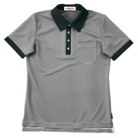 ヤギコーポレーション ユニフィット 介護ユニフォーム 半袖ポロシャツ ユニセックス NW8089 ブラック SS 1枚（取寄品）