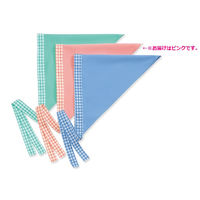ヤギコーポレーション ユニフィット 介護ユニフォーム 三角巾 レディス OP418 ピンク X 1枚（取寄品）