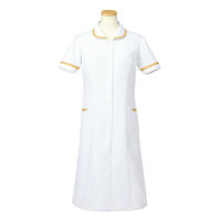 ヤギコーポレーション リゼルヴァ 医療白衣 半袖ナースワンピース レディス R4745 ライトブラウン S 1枚（取寄品）