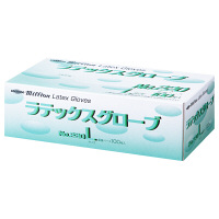 共和　ミリオン ラテックスグローブ No.220　パウダーイン　Lサイズ　LH-M654-L　1箱（100枚入）（使い捨てグローブ）
