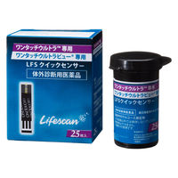 Life Scan Japan　LFSクイックセンサー（R）　23804　1箱（25枚入）【体外診断用医薬品】