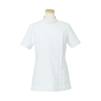 ヤギコーポレーション リゼルヴァ 医療白衣 半袖ケーシージャケット レディス R8746 ホワイト S 1枚（取寄品）
