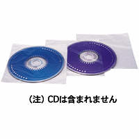 【アウトレット】エレコム　不織布CD・DVDケース（100枚入）　CCD-010CR