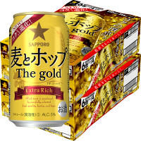 【旧パッケージ】サッポロビール サッポロ 麦とホップ The gold 350ml 48缶