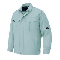 アイトス　長袖サマーブルゾン　アースグリーン