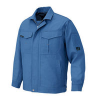 アイトス　長袖サマーブルゾン　ブルー