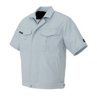 アイトス 半袖ブルゾン AZ1632-003 シルバーグレー S　（直送品）