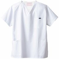 フォーク スクラブ ホワイト M 7000SC-1 1枚　スクラブ（直送品）