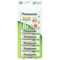 パナソニック　充電式EVOLTA　単3形　HHR-3MRS/8B　1パック（8本入）