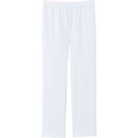 ミズノ ユナイト 医療白衣 イージーパンツ（男女兼用） MZ0127 ホワイト L 1枚（取寄品）