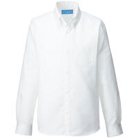 KAZEN（カゼン） メンズシャツ長袖 ホワイト M 610-10 1着（直送品）