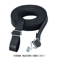 TRUSCO ゴムロープ金具付 Wフックバックル付 幅20mm×長さ3.0m (10本入) GR-2030KW 1パック(10本)（直送品）