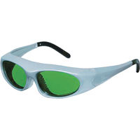 理研オプテック リケン レーザー用二眼型保護メガネ(YAG・ファイバー用) RSX-2-YG 1個 355-0443（直送品）