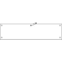 日本緑十字社 緑十字 ビニール製腕章 白無地タイプ 腕章ー100(白) 90×360mm 軟質エンビ 140101 1枚 371-9553（直送品）