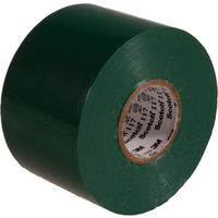 スリーエム ジャパン 3M ビニールテープ 117 緑 50mmX20m GRE 50X20 1巻 356-0121（直送品）