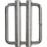 使用不可トラスコ中山（TRUSCO） TRUSCO PPベルト専用金具50mm用 ダブルスライドバックル BK-50 1個 273-7060（直送品）