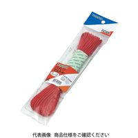 トラスコ中山 TRUSCO パイレンカラーロープ 3つ打 線径5mmX長さ10m 赤 R-510P R 1巻 511-3148（直送品）