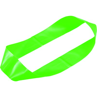 TRUSCO ゴムバンド 結束用バンドリング 幅20mm×折径300mm グリーン 10本入 TRBR20300GR 1袋(10本)（直送品）