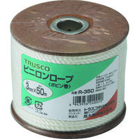 トラスコ中山 TRUSCO ビニロンロープ 3つ打 線径12mmX長さ20m R-1220 1 