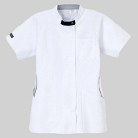 ナガイレーベン PRO-FUNCTION チュニック 医療白衣 半袖 Tネイビー S HOS-5352（取寄品）