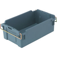 トラスコ中山 TRUSCO ネスティングコンテナ 31.1L グレー TK-37-GY 1個 299-7746（直送品）
