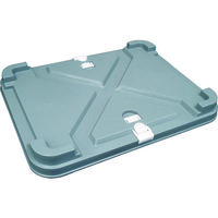 三菱ケミカル ヒシ Sー9GA蓋グレー S-9GAF-GY 1枚(1個) 356-4991（直送品）