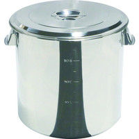 杉山工業 スギコ ステンレスキッチンポット蓋付 400x400 48L 手付 SH-4640 1個 500-6571（直送品）