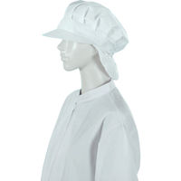 ジーベック 白衣八角帽25403白 25403 1枚 296-0206（直送品）