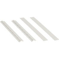 トラスコ中山 TRUSCO ツールワゴン ラビットワゴン用仕切板セット 500×500用 ホワイト RBW-55S-SET W 1組（直送品）