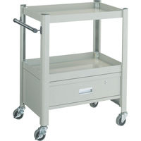 トラスコ中山 TRUSCO コンビネーションワゴン 643X427XH880 1段引出付 TCW-81C1 1台 301-5157（直送品）