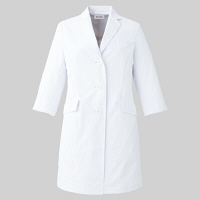 ユナイト ドクターコート〔女〕 UN0060 ホワイト LL 医療白衣 1枚（取寄品）