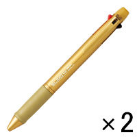 【アウトレット】サクラクレパス 多機能ペン：スリモ（4色+シャープペンシル） ゴールドバルク 1セット（2本：1本×2）