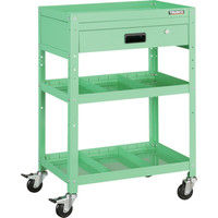 TRUSCO ツールワゴン ラビットワゴン 600X400 引出1段 仕切2段付 ヤンググリーン RBW-963S2V YG 1台（直送品）