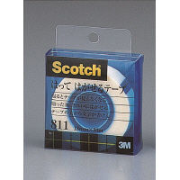 使用不可スリーエム ジャパン(3M) 貼ってはがせるテープ 18mmX30m 巻芯径25mm 811-1-18C 1巻（30m） 001-8643（直送品）