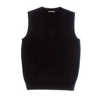 FACE MIX(フェイスミックス) 事務服 ニットベスト ブラック L（直送品）