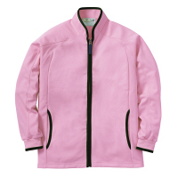 トンボ 介護ユニフォーム キラク 男女兼用ケアワークシャツ CR128 ピンク 4L 1枚（取寄品）