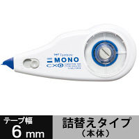 トンボ鉛筆【MONO】修正テープ　モノCX　6mm　本体　CT-CX6　1個