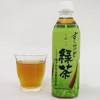 【アウトレット】UCC　すらっと玉露入り緑茶　500ｍｌ　1箱（24本入）