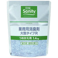 【アウトレット】エステー　業務用消臭剤　大型室内用　緑茶の香り　詰替1.4kg