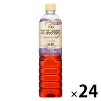 UCC上島珈琲 紅茶の時間 ストレートティー 無糖 900ml 1セット（24本）