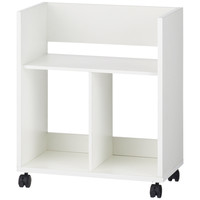 アスプルンド　コンパクトシステム　デスク下ワゴン　ホワイト　1台（取寄品）