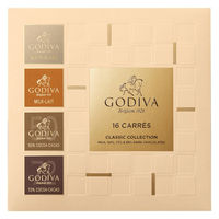 三越伊勢丹〈GODIVA（ゴディバ）〉 カレアソート 1箱（16枚入） 紙袋付き 手土産ギフト 洋菓子